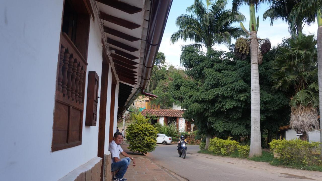 Moncogua Casa De Hospedaje Barichara Eksteriør billede